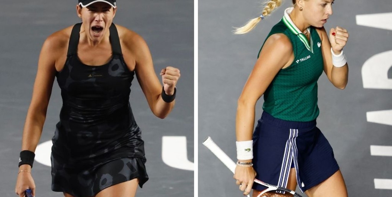 Masters de Guadalajara: Muguruza y Kontaveit definirán el título