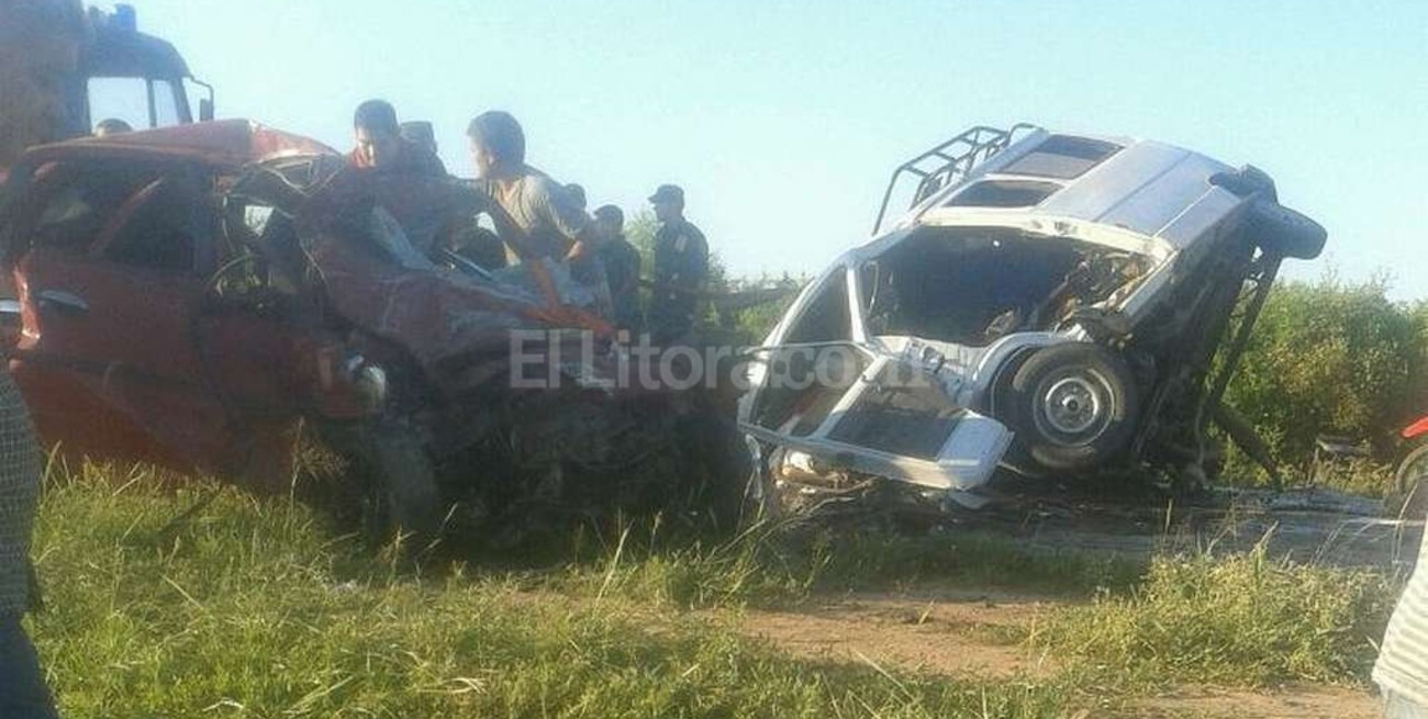 Cinco muertos en un accidente en la Ruta 34