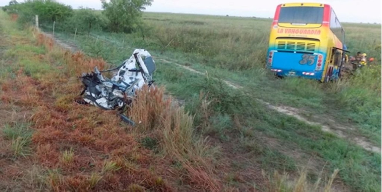 Fatal accidente sobre el enlace Rosario - Victoria