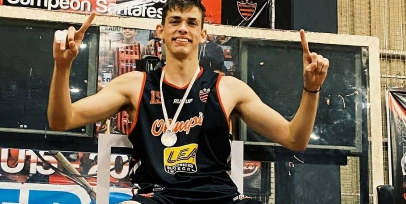 Orgullo venadense: Nico Stenta convocado a la Selección Argentina U 18 de Basquetbol