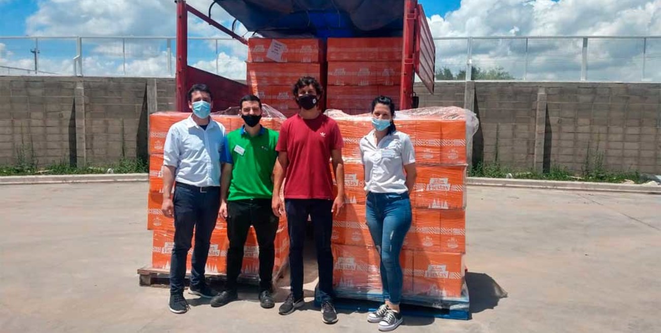 Acción solidaria de Supermayorista Vital para 1.000 familias de Santa Fe