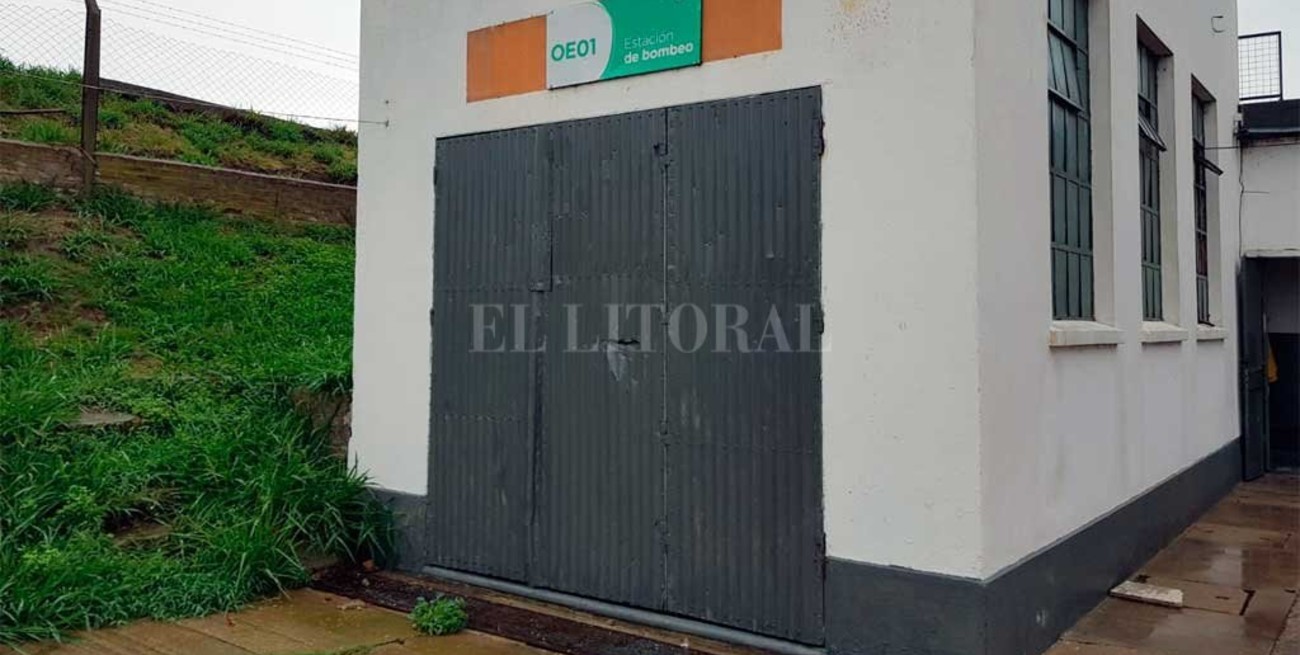 Robo y destrozos en la Estación de Bombeo 1 de la ciudad de Santa Fe