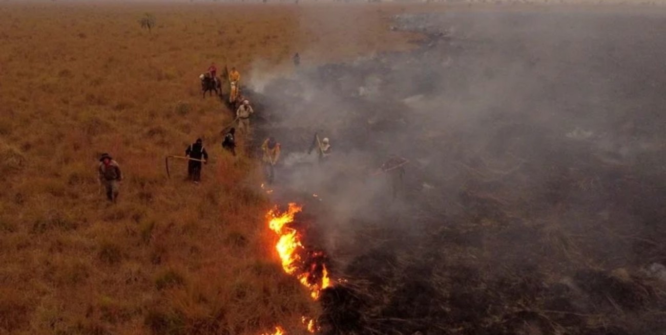 Incendios en Corrientes: varias familias debieron ser evacuadas
