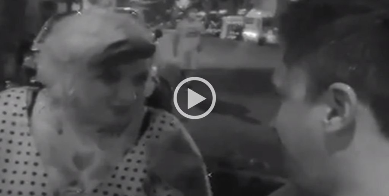 Tomás Quintín Palma y la Señorita Bimbo hacían un vivo en la calle y casi les robaron el celular