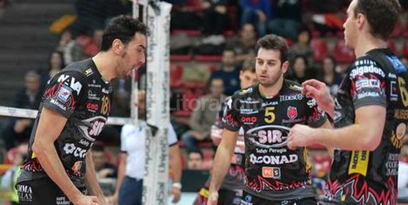 Video: Luciano De Cecco y una gran jugada en el vóley italiano