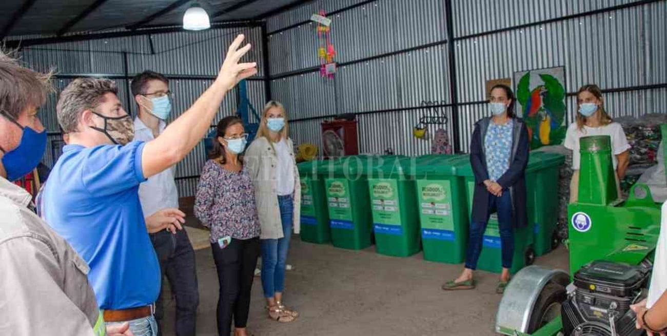 Fortalecen la gestión integral de residuos en cuatro municipios de la provincia