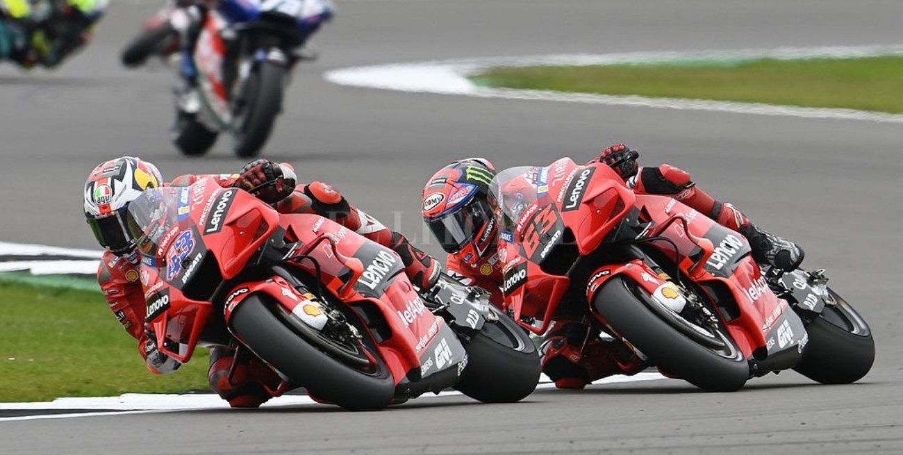 Bagnaia, Miller y las Ducati dominaron la clasificación en Portugal