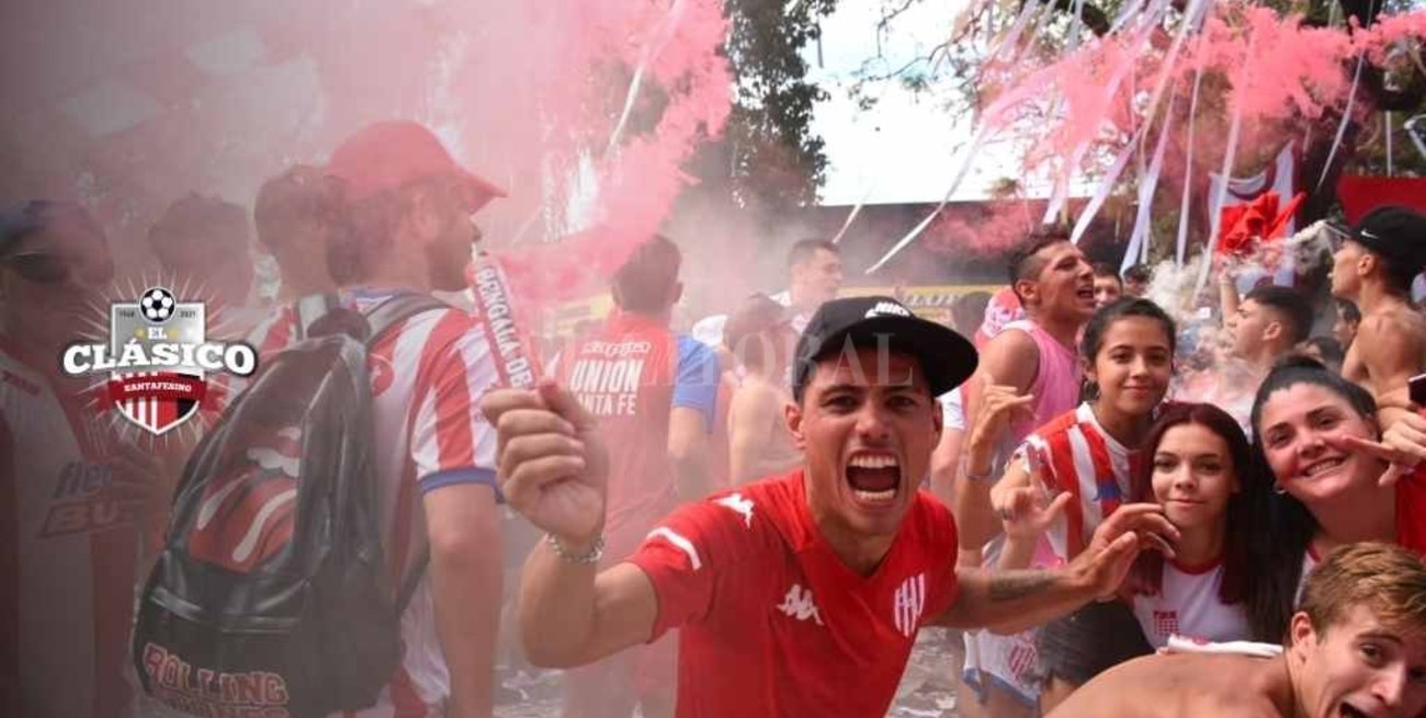 El color del Clásico Santafesino en la previa del partido
