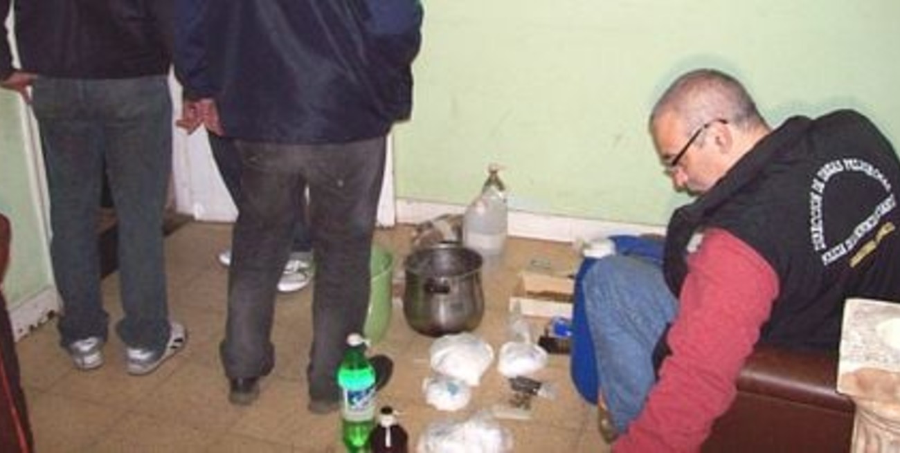 Cae una banda que producía cocaína