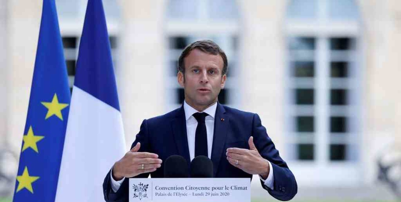 Emmanuel Macron lanza su candidatura a la reelección en Francia