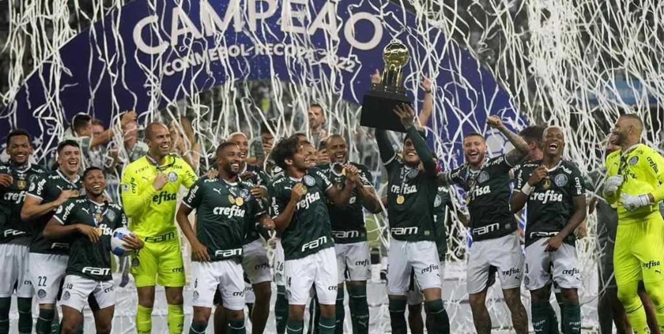 Palmeiras se consagró campeón de la Recopa Sudamericana ante Atlético Paranaense