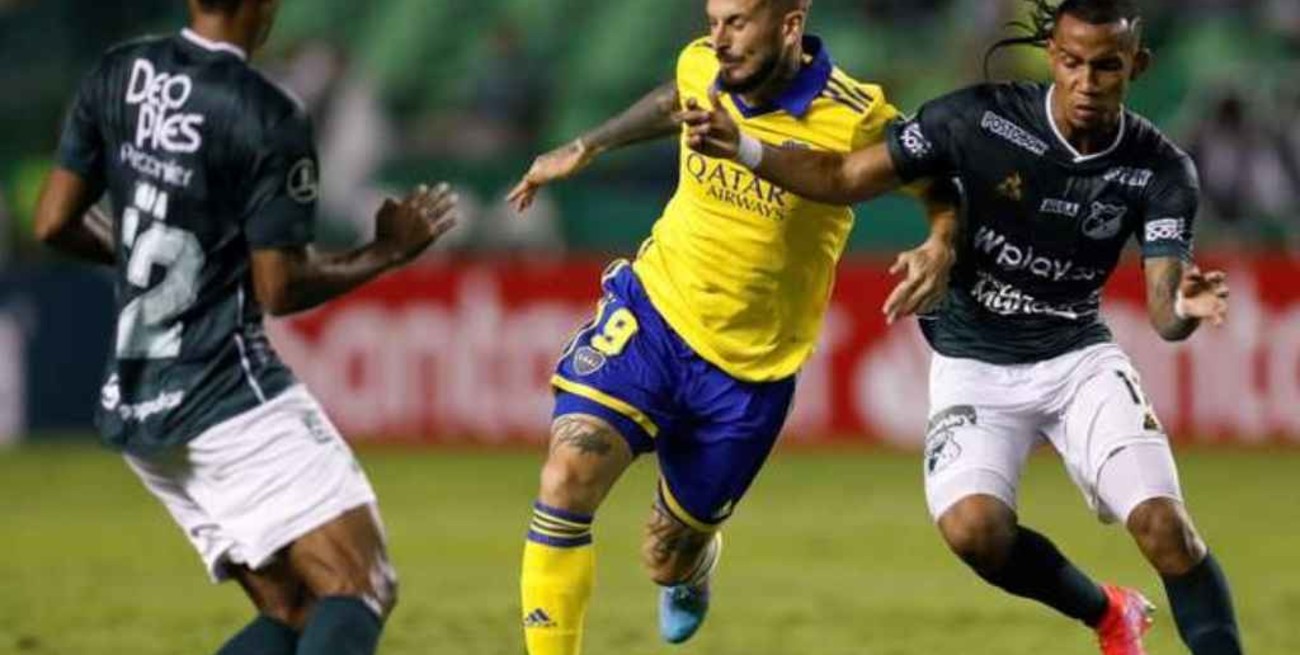 Boca debutó con derrota en la Copa Libertadores: cayó por 2 a 0 frente a Deportivo Cali 
