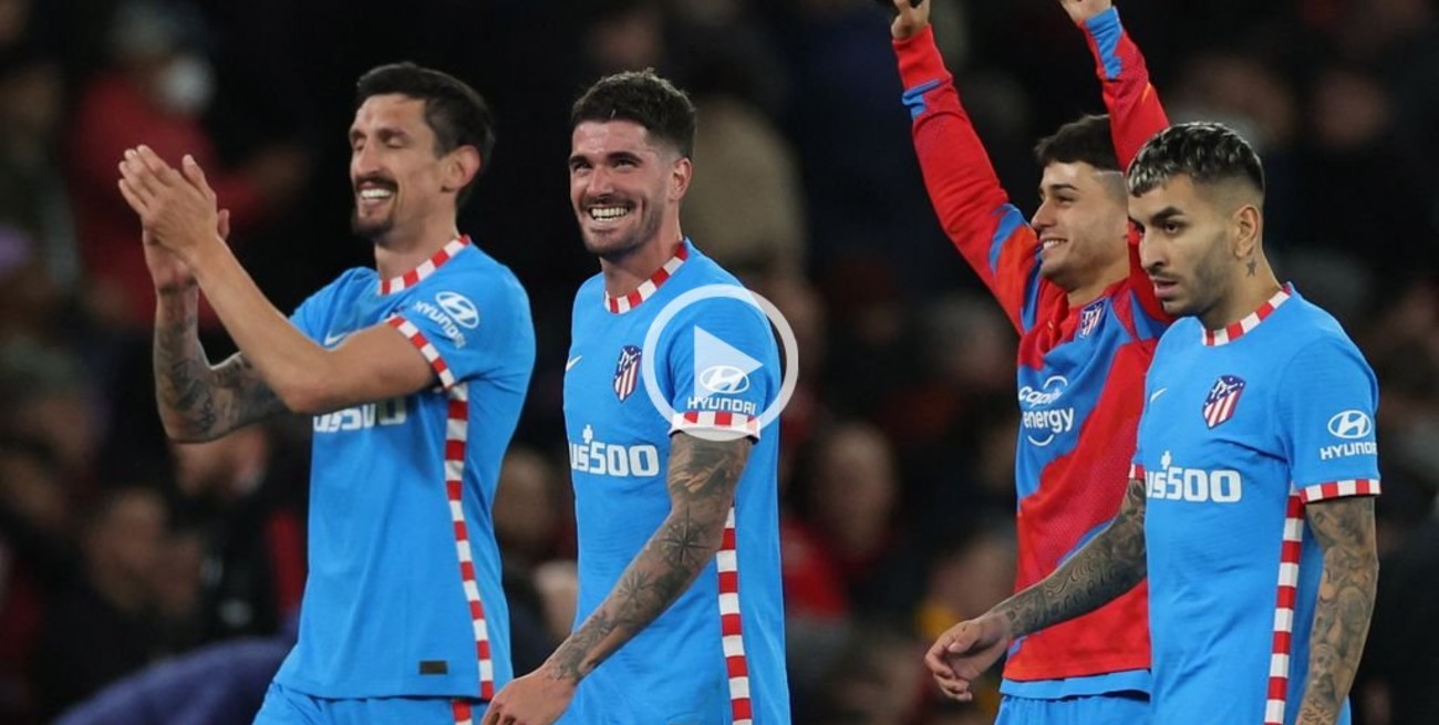 Atlético Madrid le ganó a Manchester United y avanzó a cuartos de final de la Champions League