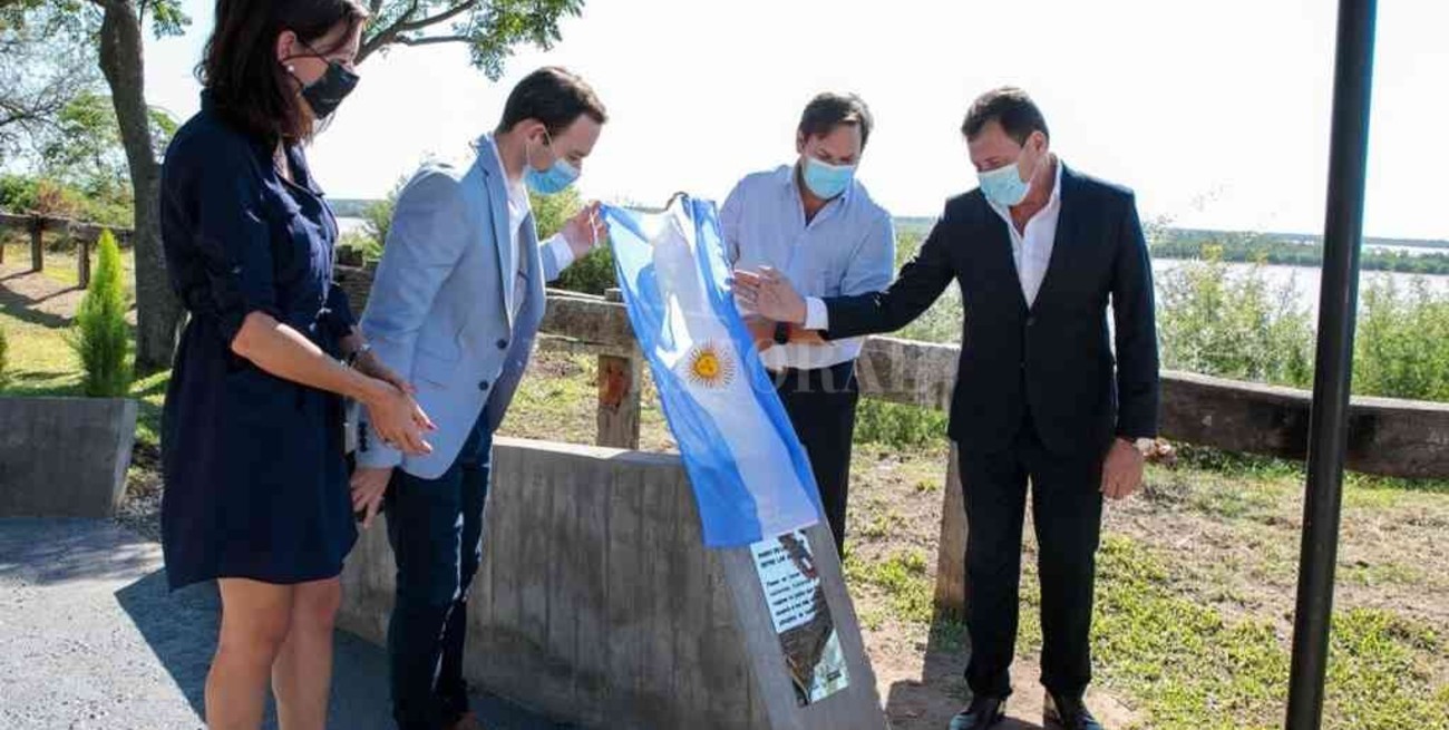 Inauguraron en San Lorenzo el Paseo de los Justos entre las Naciones