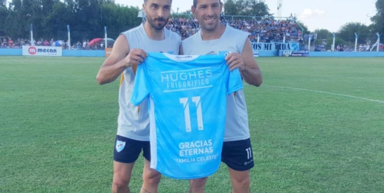 Ahora sí la fiesta es completa: Maxi Rodríguez debutó en Hughes