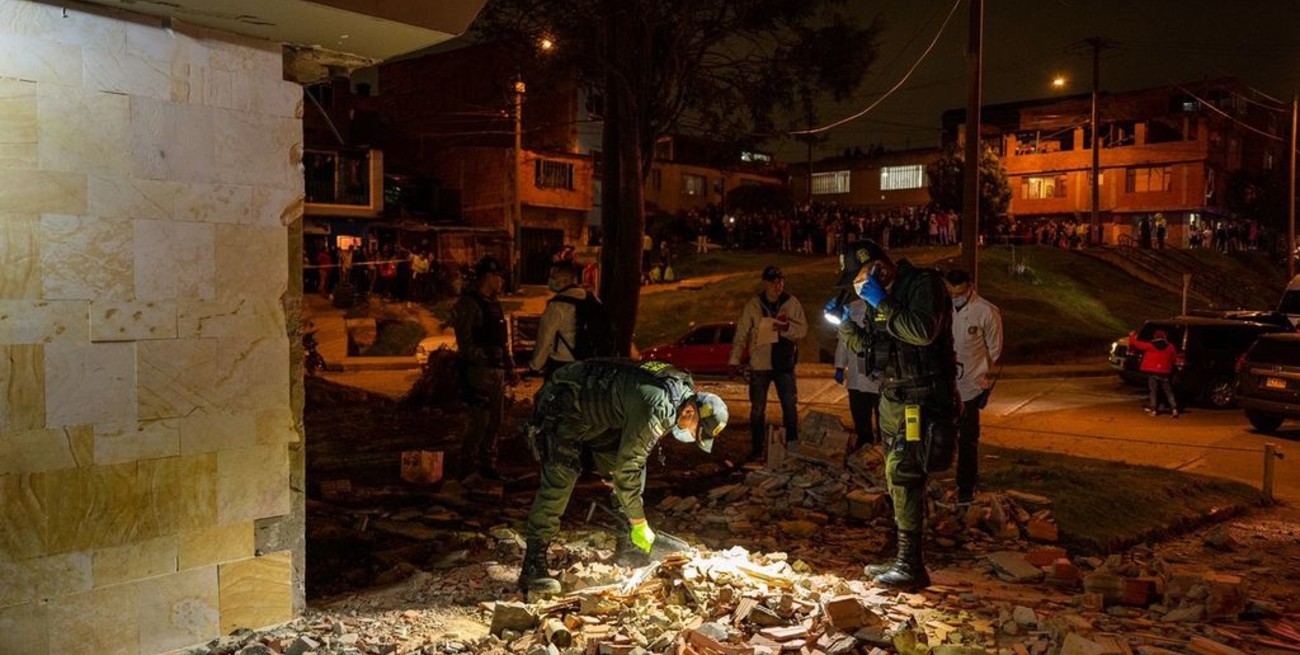 Al menos 11 muertos tras una explosión en Bogotá
