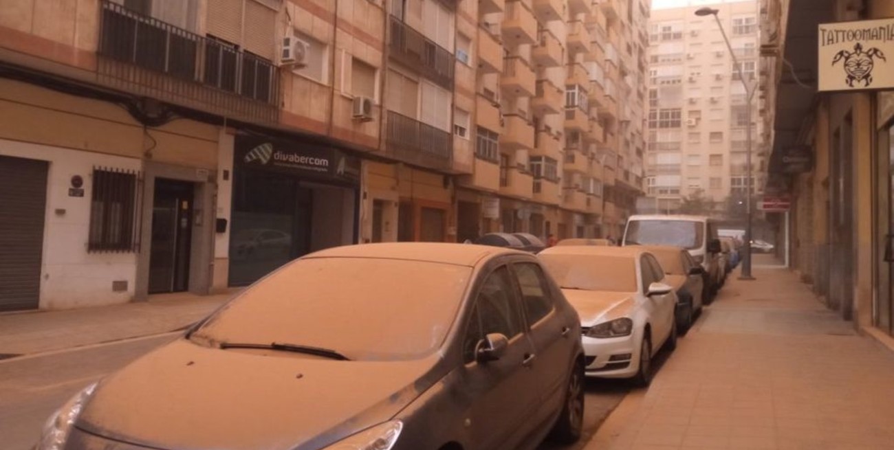 La calima traerá lluvias de polvo y barro a gran parte de España