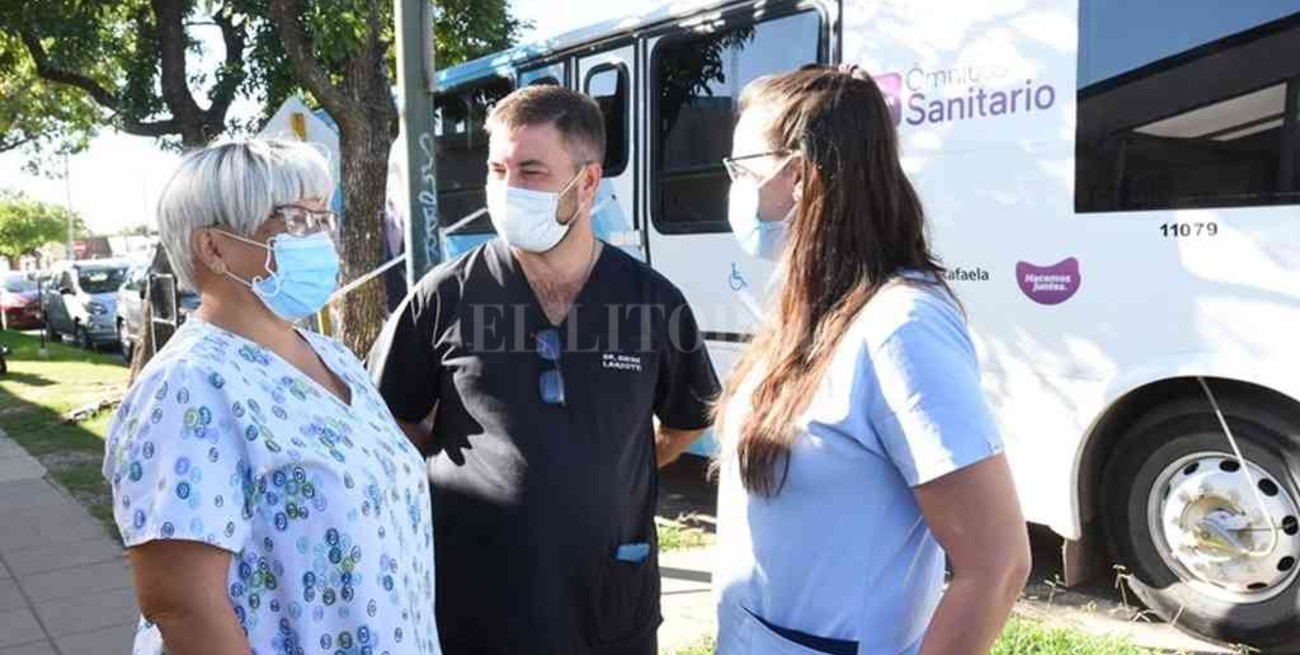 Ómnibus Sanitario y Punto Sano: se suma el servicio de nutrición en Rafaela