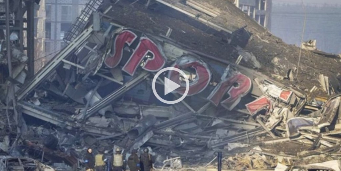 Video: Rusia intentó justificar el ataque al shopping de Ucrania