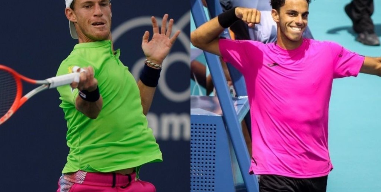 Miami Open: Schwartzman cayó ante Kokkinakis y Francisco Cerúndolo pasó por el retiro de Opelka