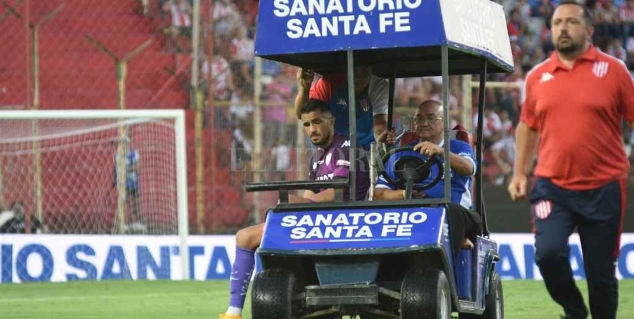 Operan a Moyano del menisco: 45 días afuera del arco de Unión