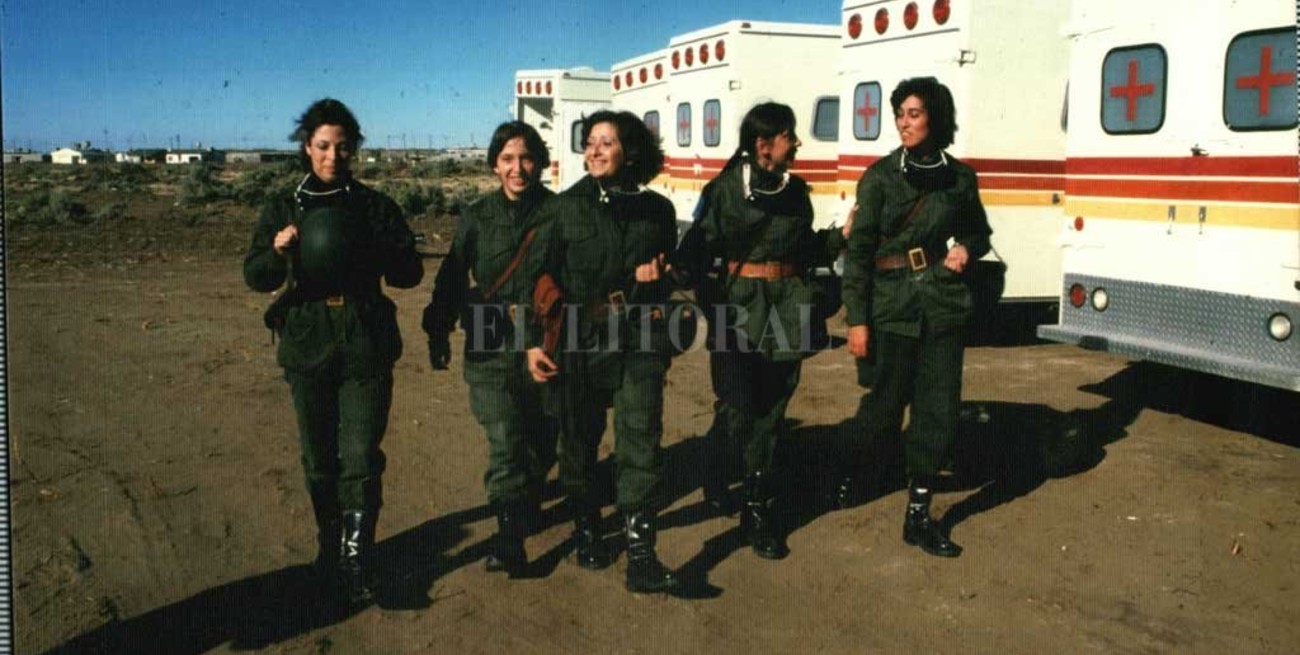 "Que estas cuatro décadas sirvan  para recuperar la otra parte de la  historia: la de las mujeres en la guerra"