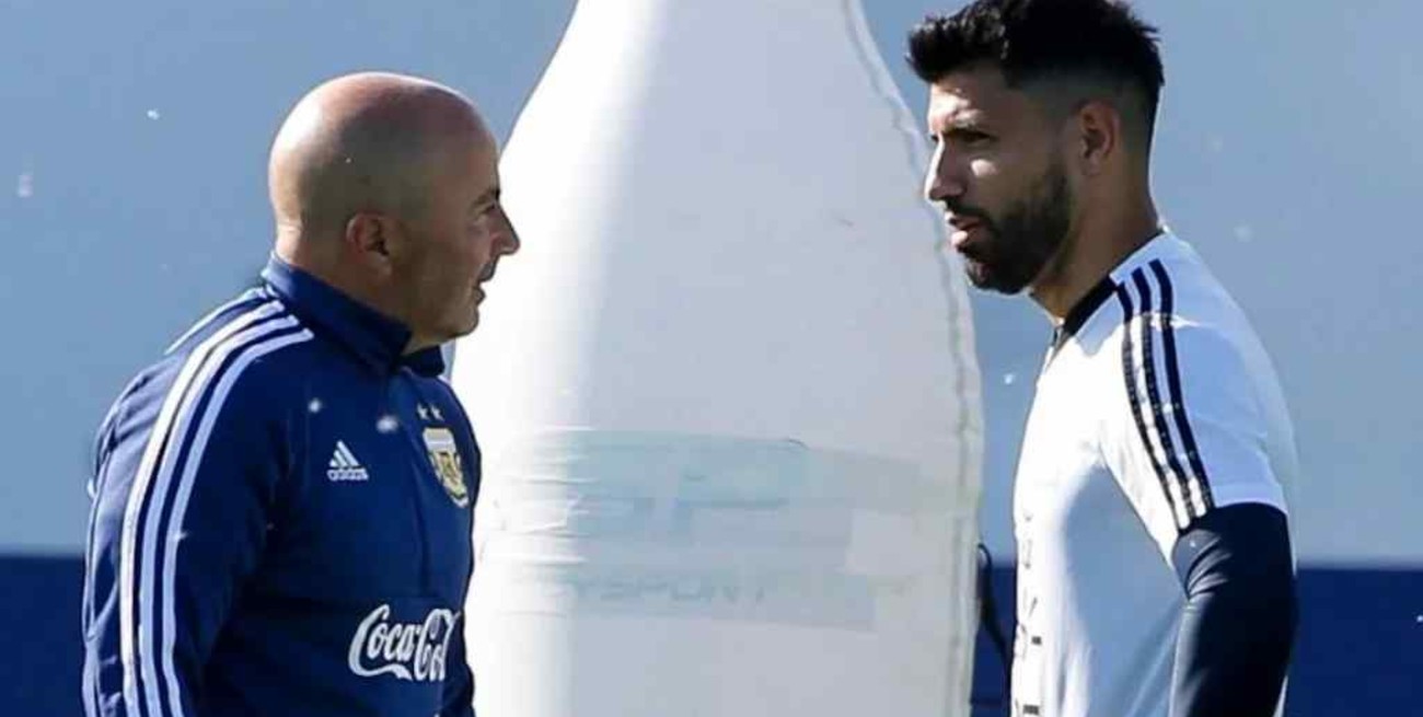 El Kun Agüero reveló la interna que había entre él y Jorge Sampaoli 