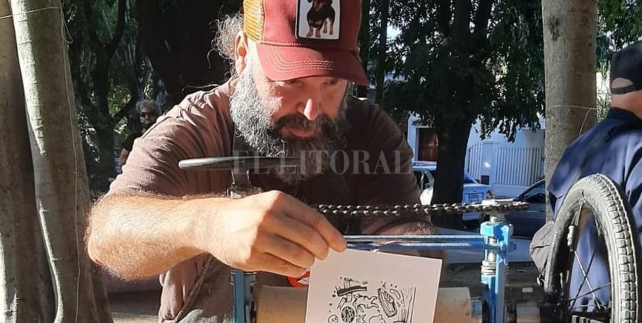 Taller de grabado "Ex libris", con Fernando Polito