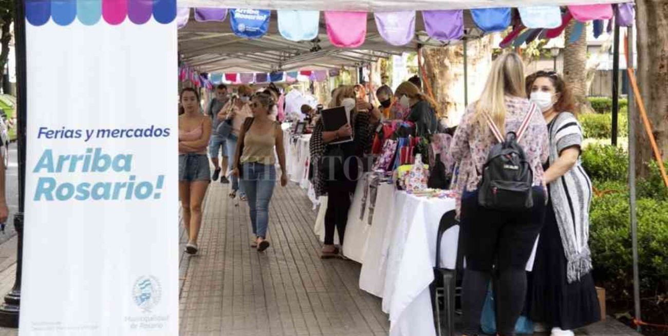 Las Ferias Arriba Rosario llegan a las plazas Alicia Moreau y López