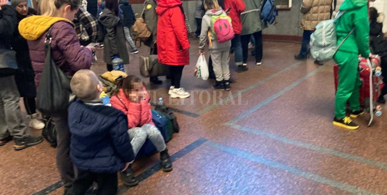 Más de la mitad de los niños de Ucrania dejó sus casas por la invasión rusa