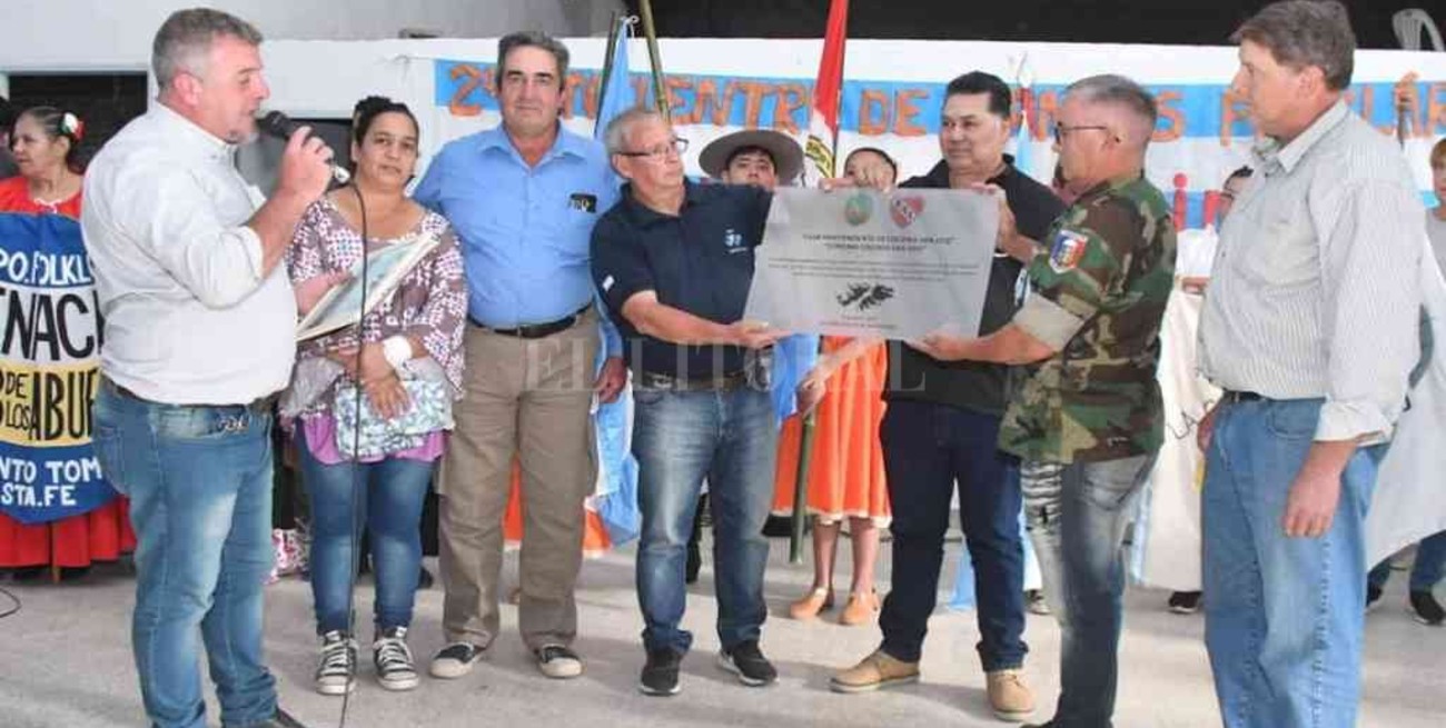 Colonia San José rindió homenaje a veteranos de Malvinas