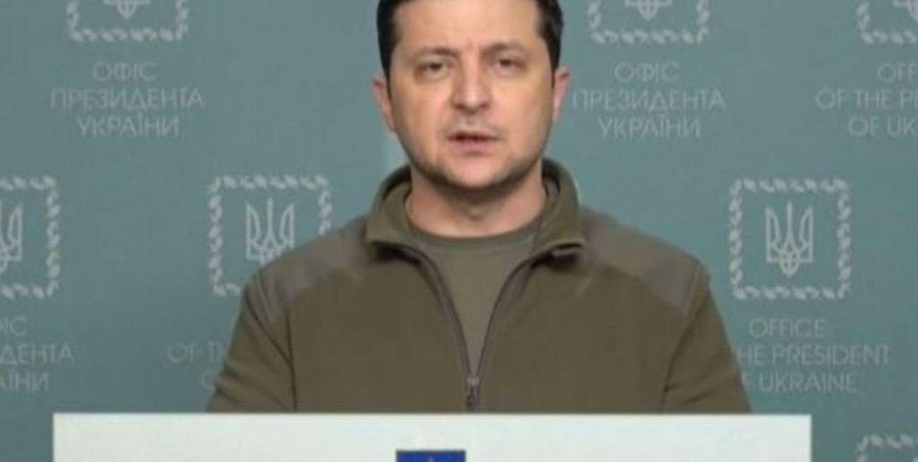 El presidente de Ucrania, Zelenski acusa a Occidente de falta de valor para ayudarlo a pelear con Rusia