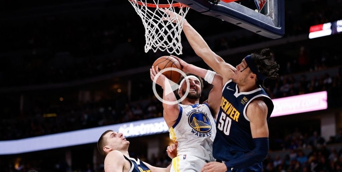 Campazzo solo jugó 11 segundos en la derrota de Denver