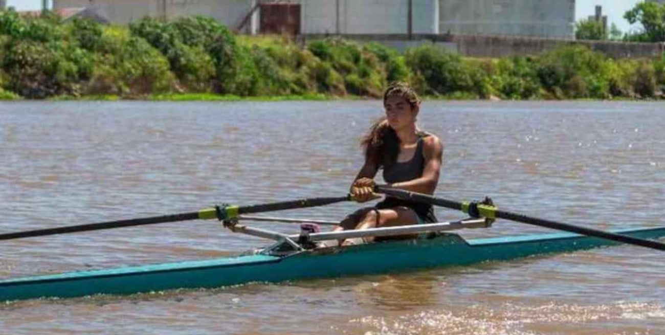 Remo: Ingrid Mancipar de Regatas se prepara para el Sudamericano Junior 