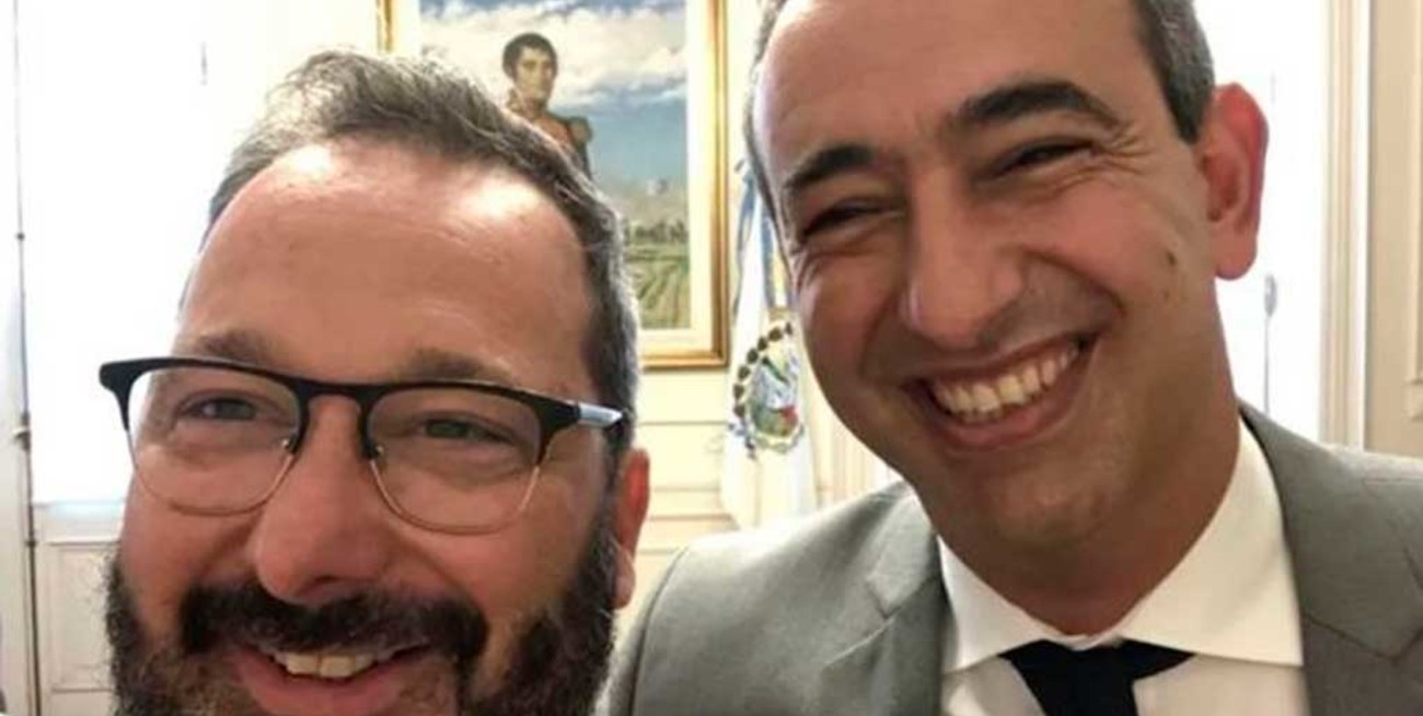 Emotiva despedida de Javkin a Gerardo Rozín