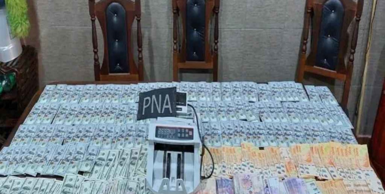 Prefectura Naval secuestró 4 millones de pesos y 24.800 dólares en Concordia