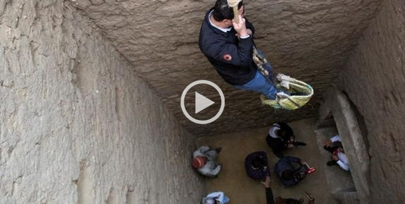 Desenterraron cinco tumbas faraónicas en la necrópolis de Saqqara