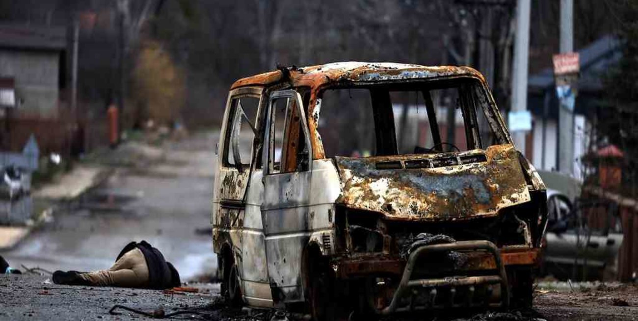 Ucrania denunció una "masacre" de civiles en Bucha: la respuesta de Rusia 