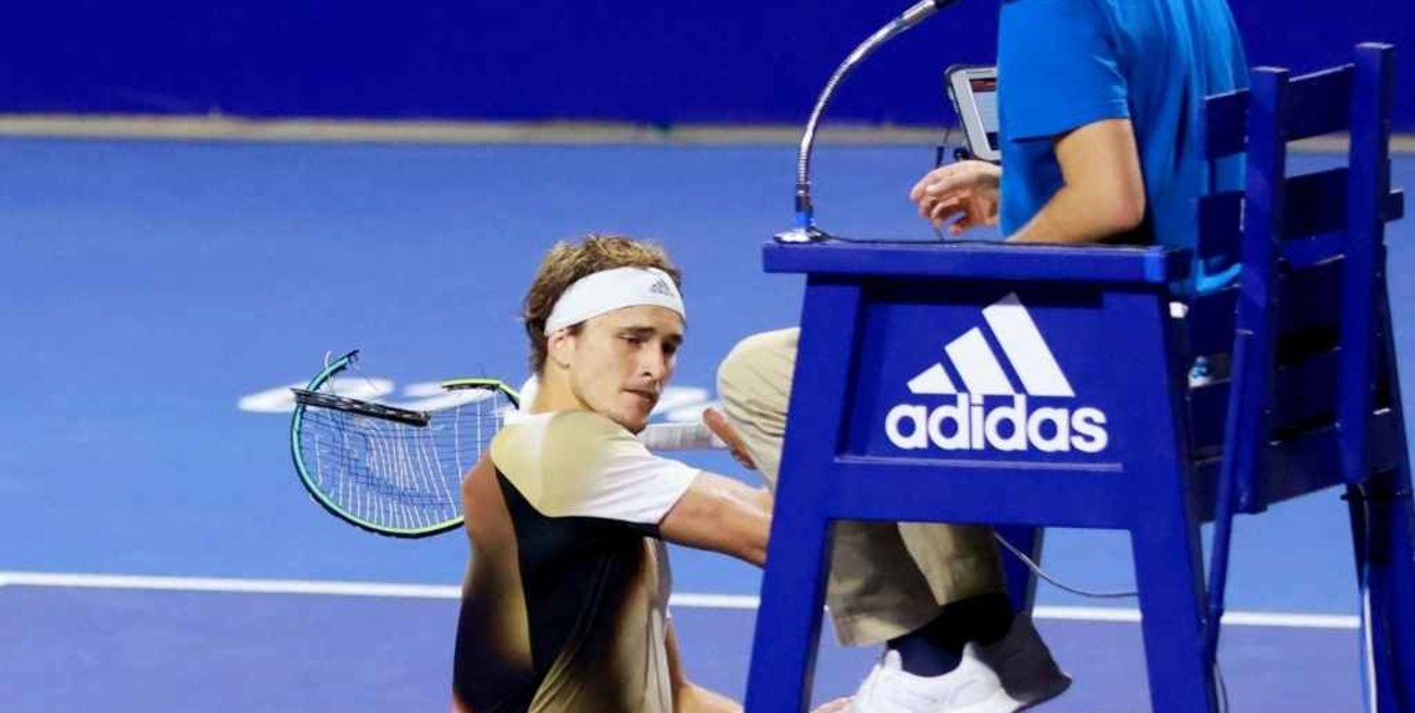 Zverev estará bajo lupa tras su reacción antideportiva en Acapulco: si repite la conducta será sancionado