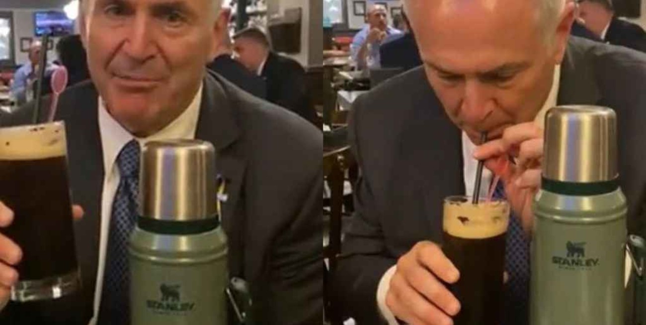 Video: Marc Stanley, embajador de Estados Unidos, probó el fernet en Córdoba y le encantó