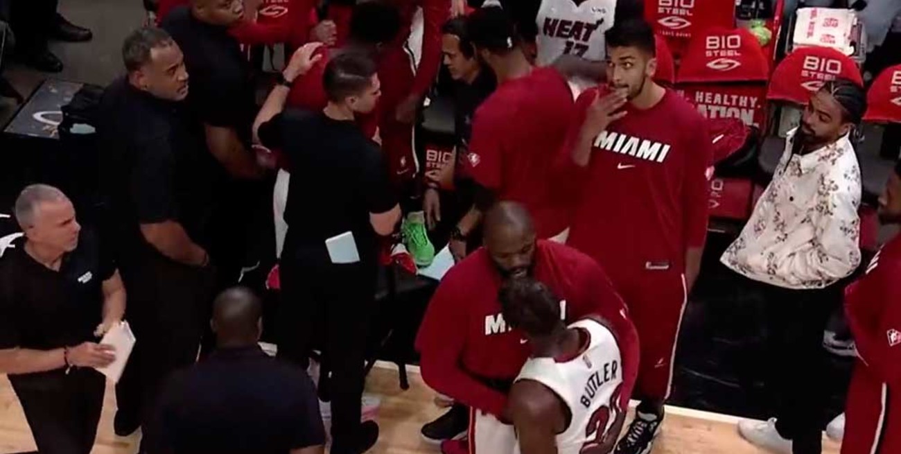 Video: fuerte discusión entre Butler y Spoelstra en Miami Heat casi termina en piñas