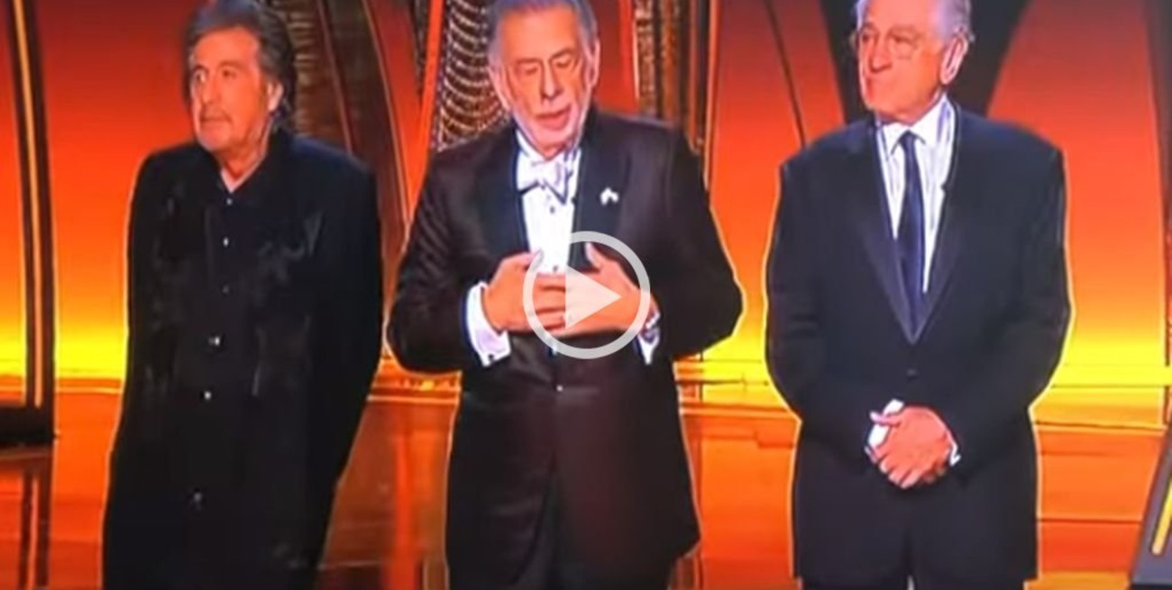 Robert De Niro, Al Pacino y Francis Ford Coppola homenajearon a El Padrino