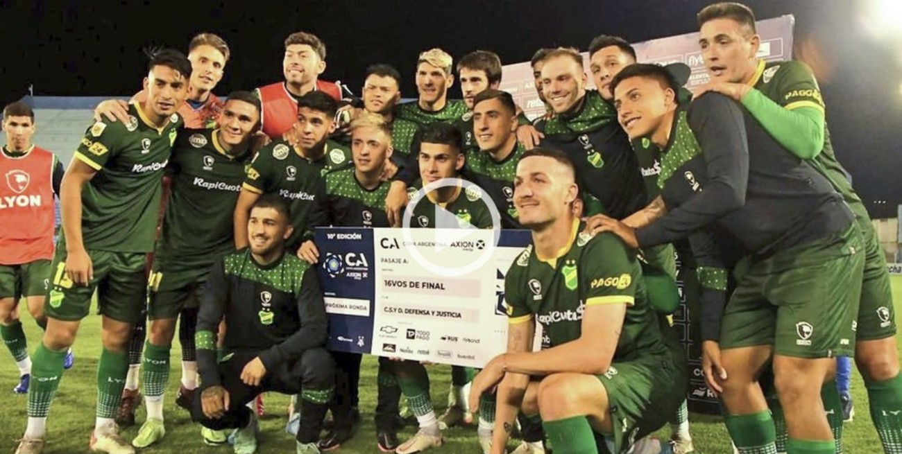 Defensa y Justicia goleó a Sacachispas y se metió en 16avos de final de la Copa Argentina
