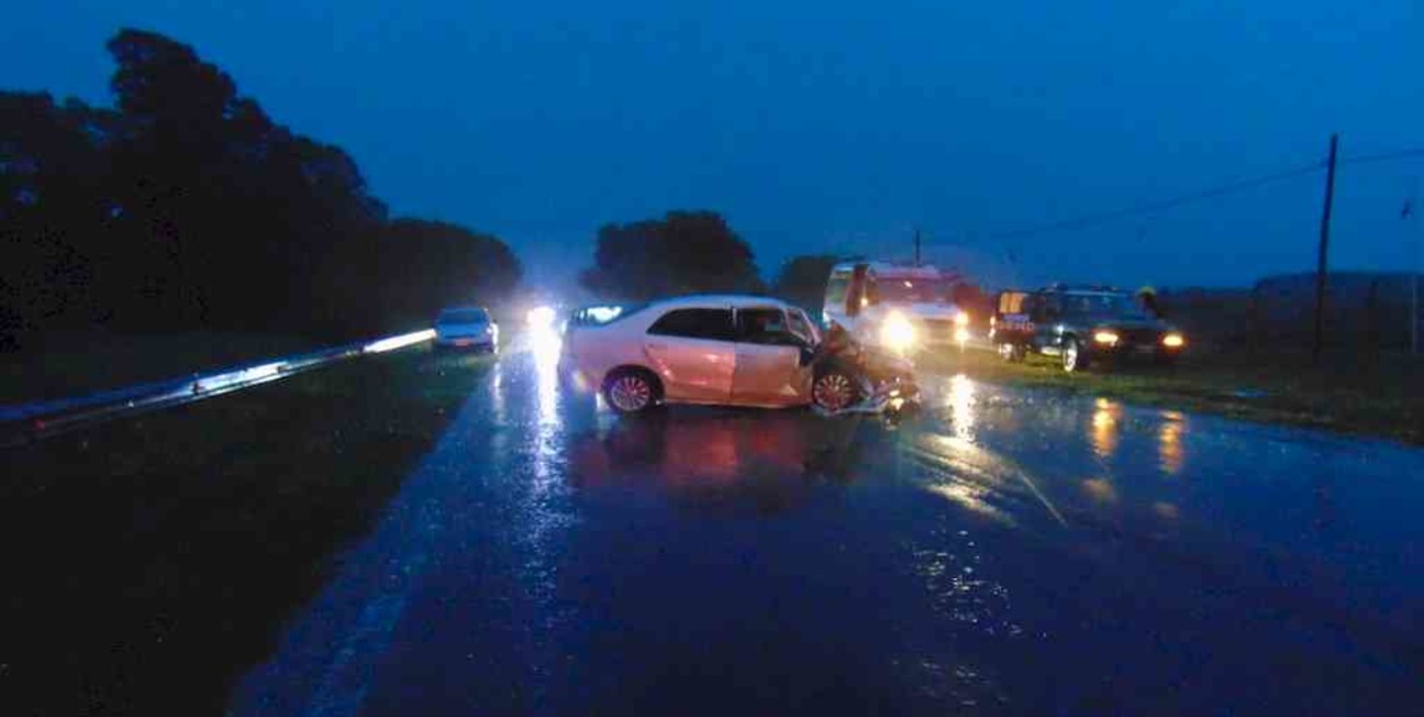 Venado Tuerto: violento accidente en Ruta Nacional 8