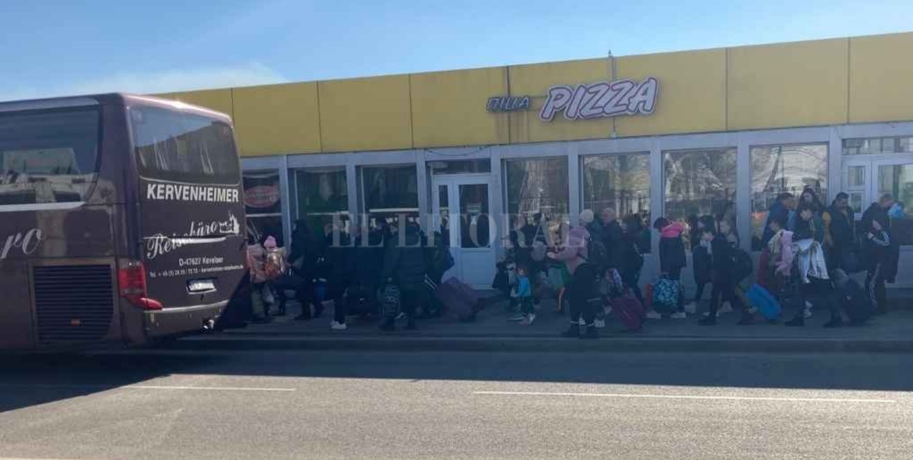 Video: la odisea de una mujer que escapa de la invasión rusa