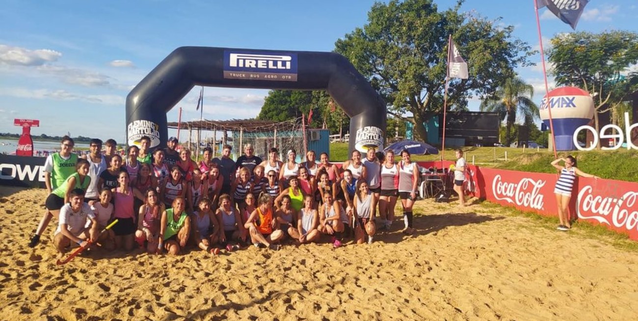 Se desarrolló con éxito la 4ta. edición del tradicional torneo de beach hockey