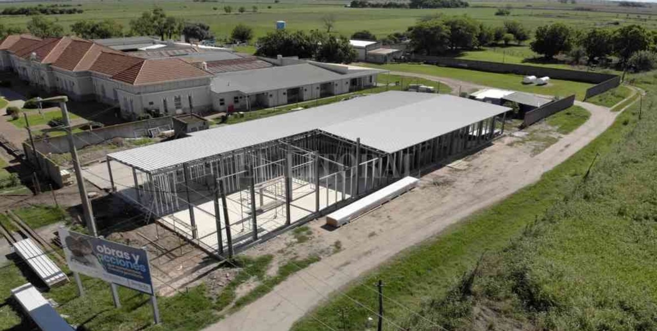 Hospital de Pilar: la obra ya supera el 50%