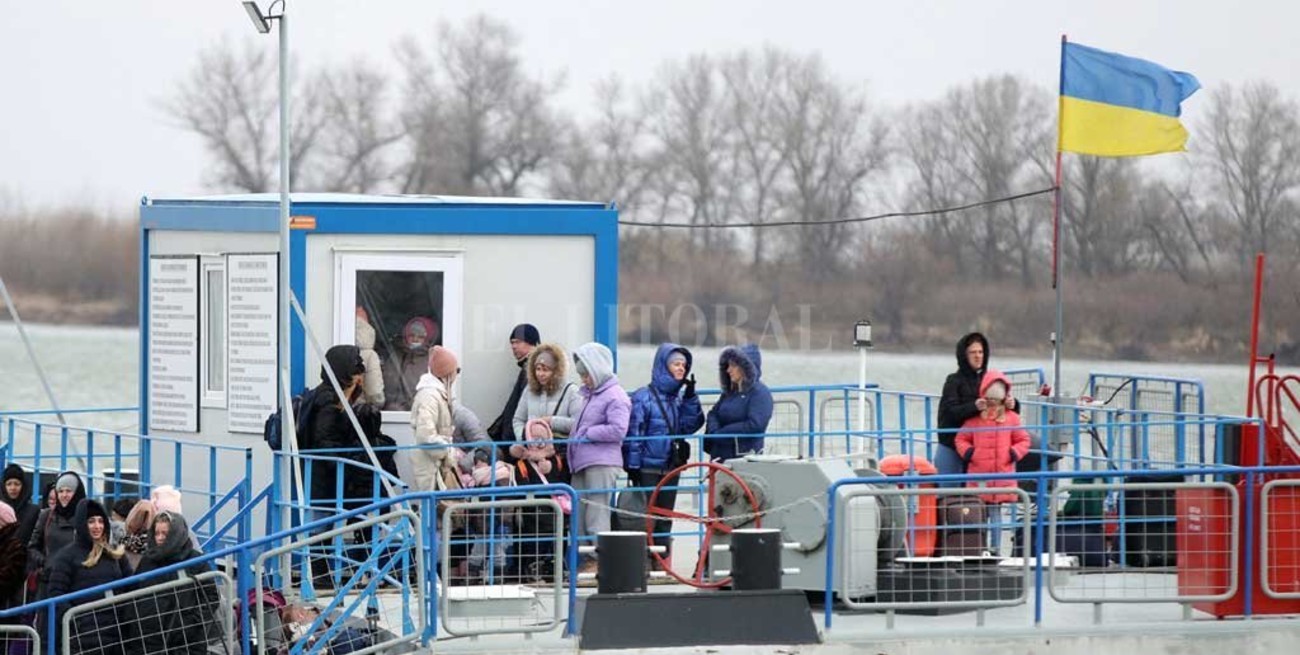 Argentina recibe al primer refugiado de Ucrania