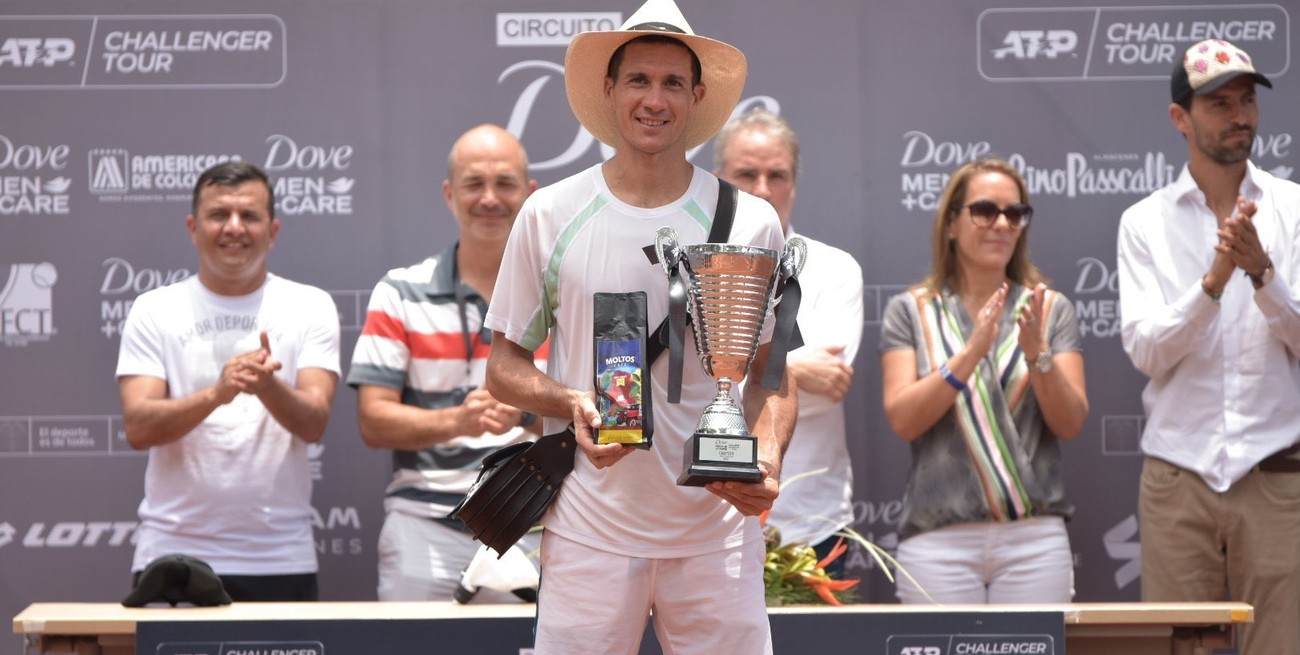 El santafesino Bagnis le ganó al porteño Mena y se quedó con el Challenger de Pereira