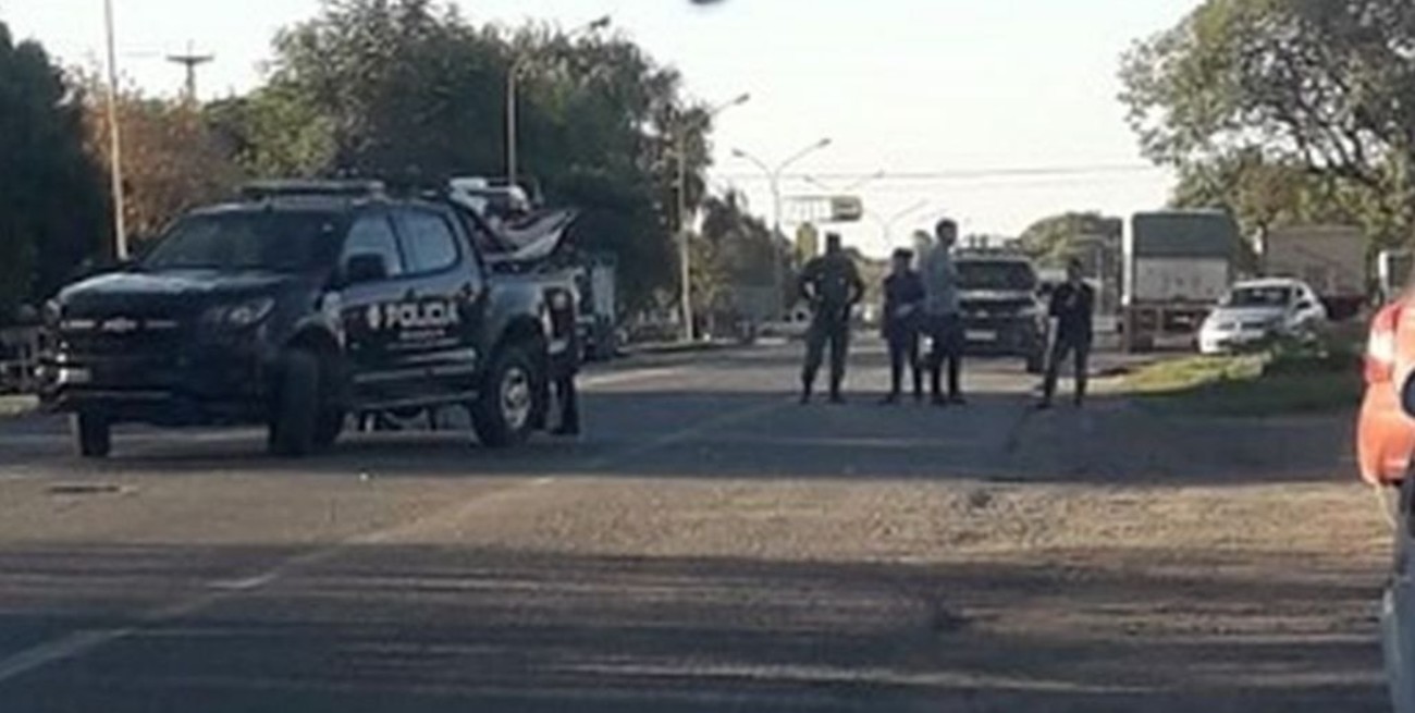 Motociclista fallecido en San Justo